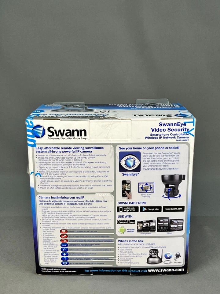 New Swann Eye SWADS-440 IPC Network Security Camera Advanced Series - Image 4 of 4