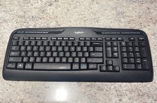 Logitech Y-R0009 Wireless Keyboard Needs Receiver Does Not Have Mouse