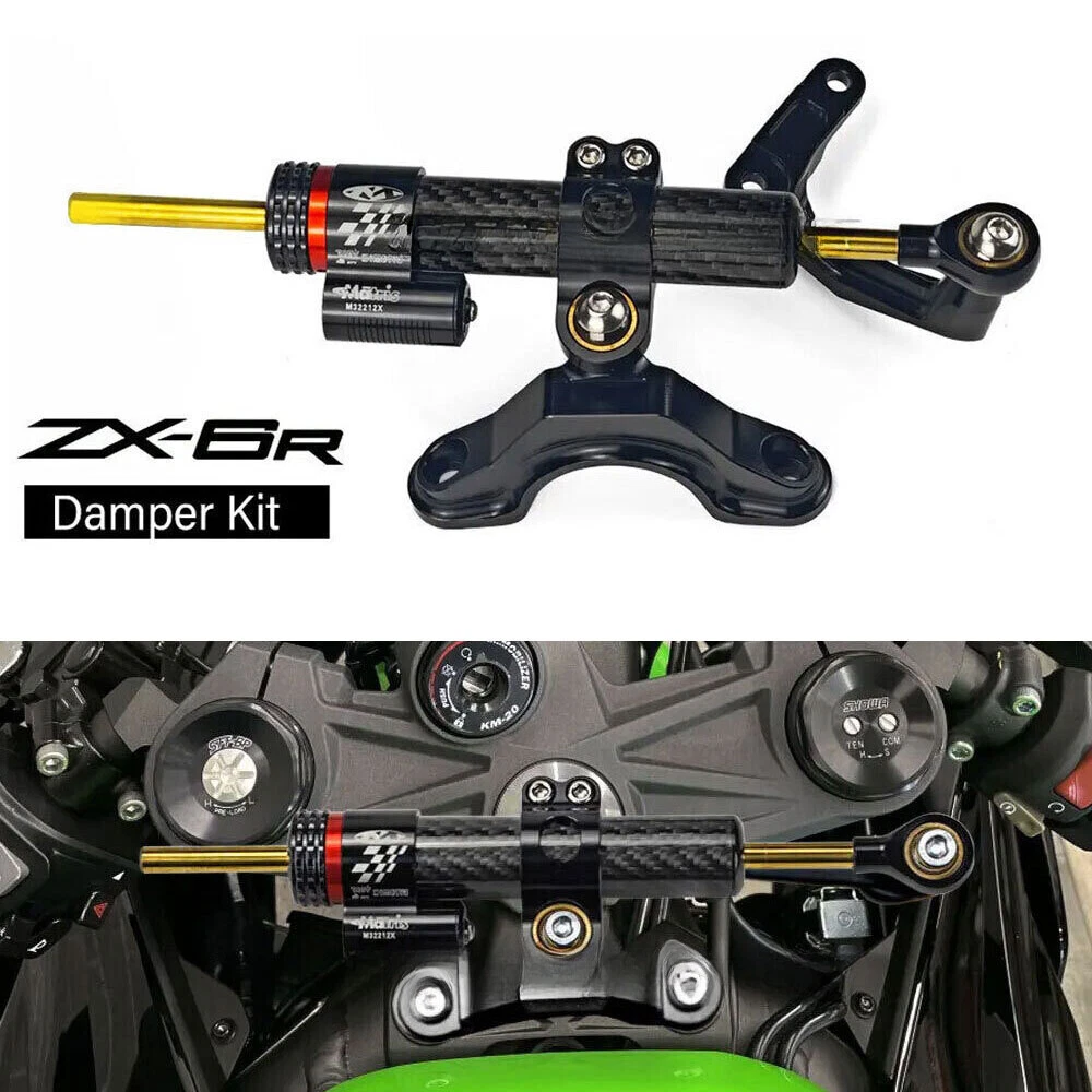 Motorcycle Steering Dampers for Kawasaki Ninja ZX6R for sale | eBay