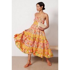 💕FARM RIO💕 Mixed Fruits Paradise Midi Dress ~ Small S NWT