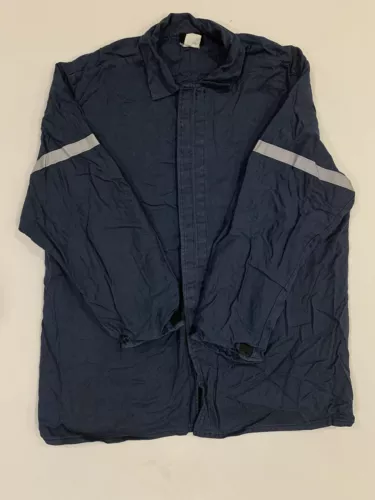 Steel Grip Flame Resistant Vinex Work Jacket Industrial FR Uniform XL #B03