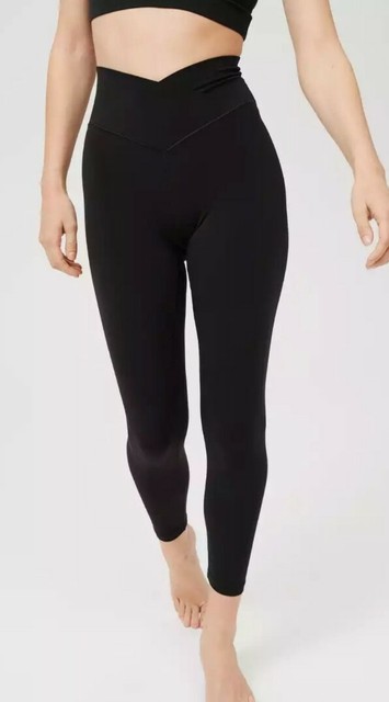 crossover waistband leggings aerie