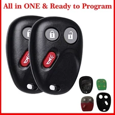 2 New Replacement Keyless Entry Car Remote Key Fob Transmitter for LHJ011