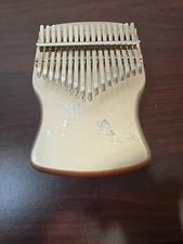 Kalimba Thumb Piano 17 Keys Acrylic Finger piano (Blush Pink) New