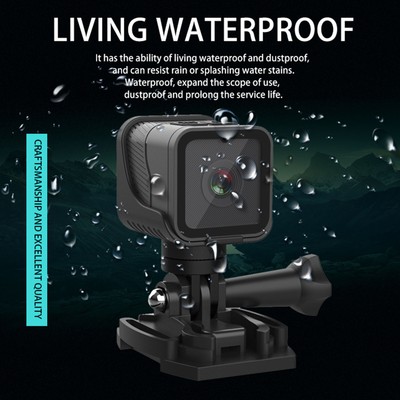 Mini Camera Waterproof 1080P FHD USB Charging WiFi Sports DV Camera For Cycl Kit