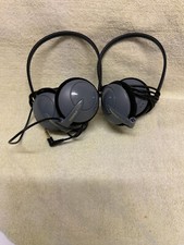 Lot of 2 SchoolPhones Headphones - 1/4"/3.5mm Jack