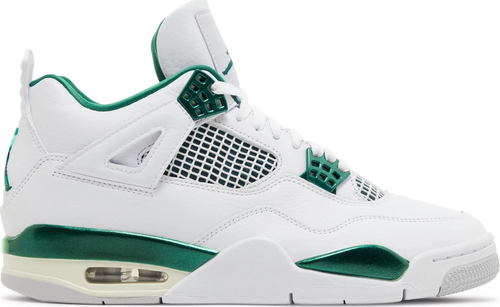 Air Jordan 4 Retro oxidierter grüner Stil # FQ8138-103 Größe 10
