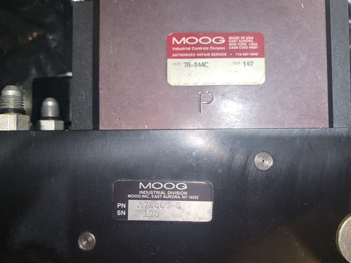 MOOG CONTROLS 78-144C SERVO FLOW CONTROL VALVE - Picture 5 of 10