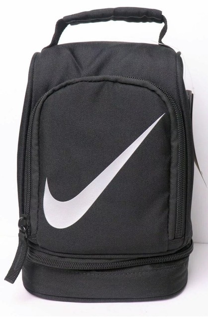 nike lunch bag black