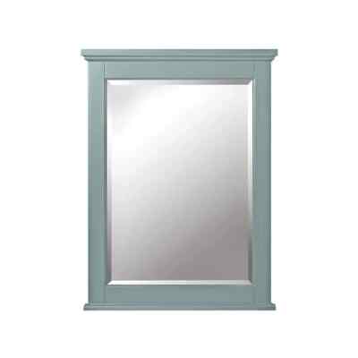 Home Decorators Merryfield 24''x 32'' Rectangular Wood Framed Vanity Mirror Blue/G