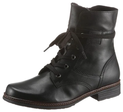 GABOR Schnürstiefelette Blockabsatz, Schnürboots , Gr. 39 - Bild 1 von 4