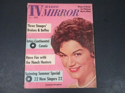 TV Radio Mirror Magazine August 1961 Vol 56 No 3 Three Stooges - Wayne & Shuster