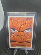 2024 Sky Box ‘92 Marvel Masterpieces Platinum The Thing Leather #91