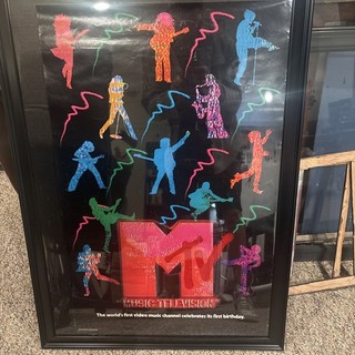 MTV First Birthday Poster