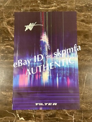FILTER - RICHARD PATRICK - SIGNED Poster 11x17   AUTHENTIC 2026 VIP    