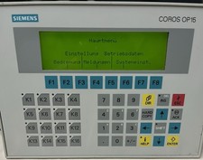 Siemens COROS OP15  Operator Panel OP 15-C1 6...