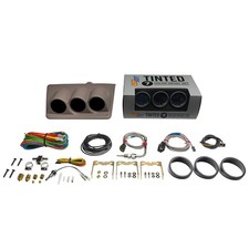 Glowshift Boostegttrans Temp Gauges Tan Under Dash Pod Fits 99-04 Super Duty Glowshift Boostegttrans Temp Gauges Tan Under Dash Pod Fits 99-04 Super Duty