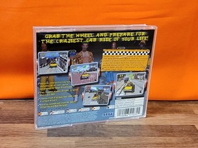 Crazy Taxi White Label (Sega Dreamcast, 2000) Complete CIB ~ Tested & Working