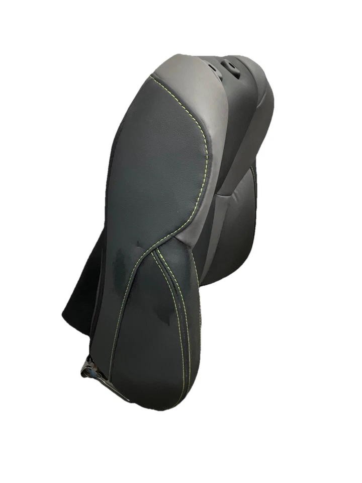 2024 Subaru Outback Front Right Upper Seat Cushion BLK Leather W Green Stich OEM - Image 4 of 4
