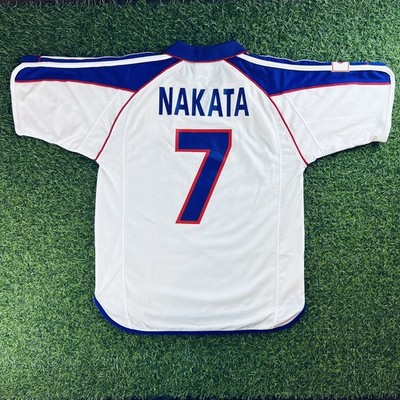 Hidetoshi Nakata 2001 Japan Player Issue Away Jersey Shirt Kit