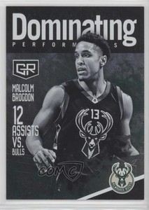 2016 Panini Grand Reserve Dominating Performances Malcolm Brogdon #25 Rookie RC