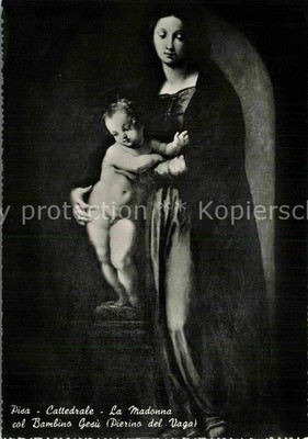 Christentum Madonna col Bambino Gesu Pierino del Va