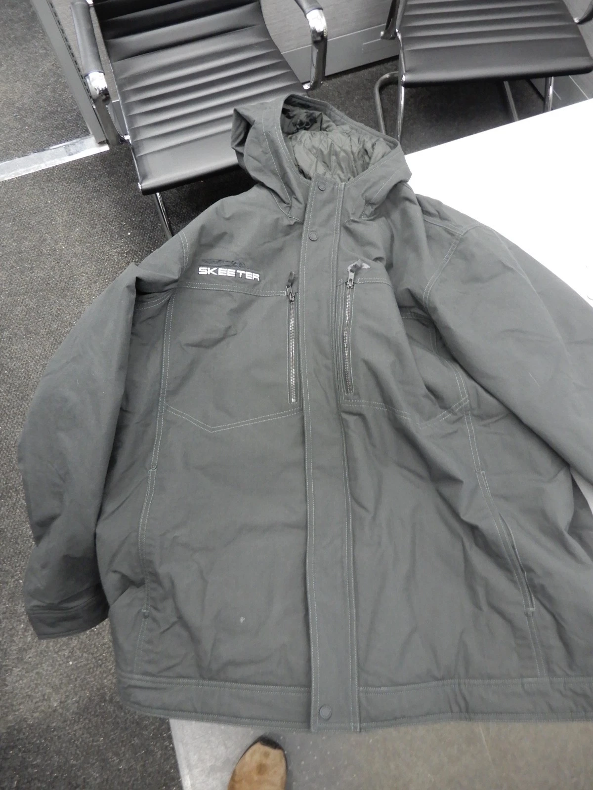 Skeeter BASS BOATS SIMMS DOCKWEAR HOODED JACKET XXL NWT