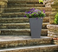 Sonata Planter 70cm Steel Grey, RRP £49.99, 50% off! Collection available  