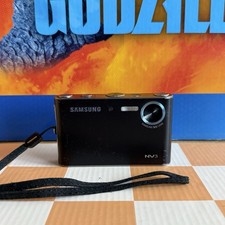 Samsung NV3 7.2mp Digital Camera No Charger Black Untested READ 