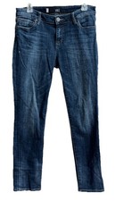 Kut From The Kloth Catherine Boyfriend Jeans Blue Denim High Rise 6 30 x 30 