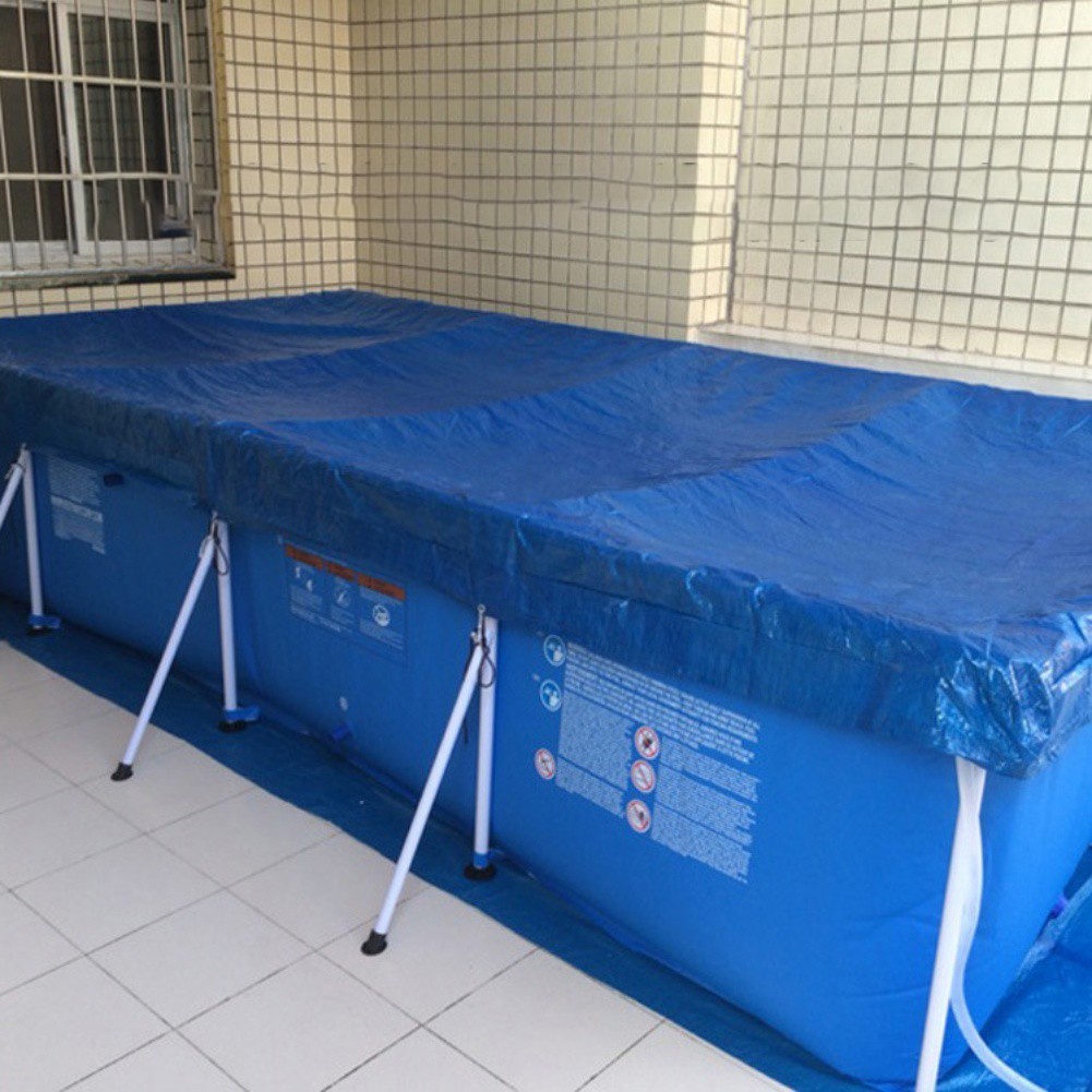Almohadilla de revestimiento de piscina PE cubierta de suelo impermeable protege la piscina de daños