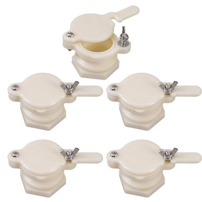 HunterBee 3/5 Pack Honey gate Valve for 5 Gallon Bucket bee hive gate valves ...