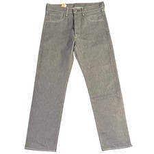 Levi  s 501 Straight Leg Button Fly Stiff Jeans Grey Men  s 32x32 Brand New