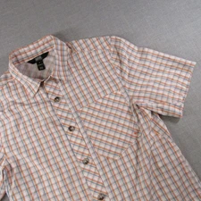 Alaskan Hardgear by Duluth Trading Co Men’s Small Plaid Shirt Outdoors Hiking