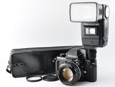 CLA'd MINT Nikon F3 HP Film Camera Body Ai-s 50mm 1.2 Lens SB-16 From JAPAN