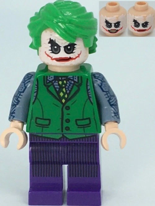 LEGO® Minifig sh0792 - The Joker - Green Vest and Printed Arms  Minifigur Neuwar - Bild 1 von 1