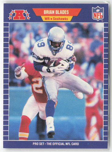Brian Blades #390 1989 Pro Set card