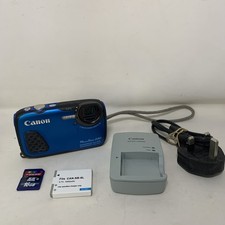 Canon PowerShot D30 12.1MP Camera – Blue – Shockproof – FAST DISPATCH