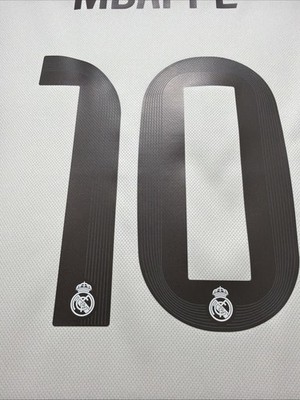 Mbappe #10 Mens LARGE Adidas Real Madrid Home Authentic Jersey | eBay