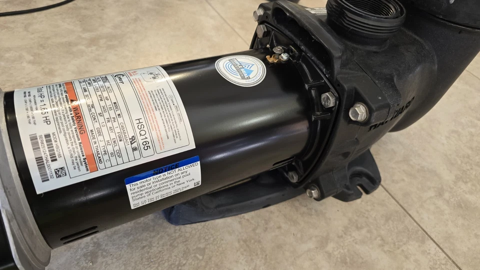 Hayward - W3SP2310X15, 1-1/2HP Pool Pump, 115/230V, NEW MOTOR, completed by PRO - Image 4 of 4