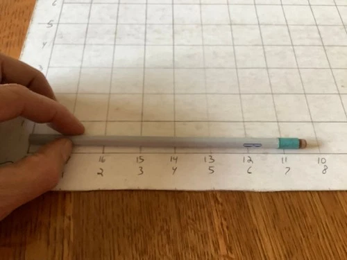 original Vintage  unused Pencil: B