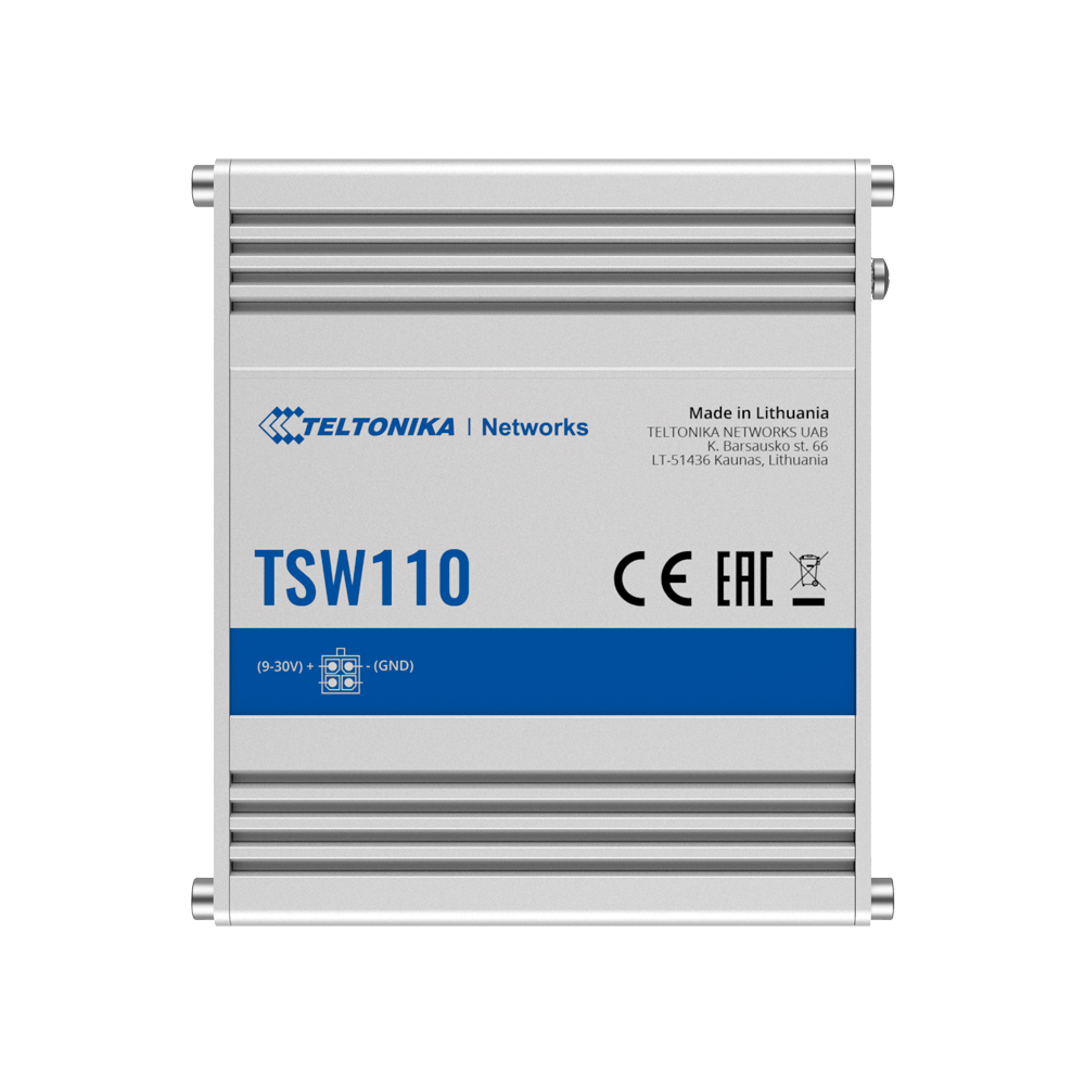 Teltonika Argento Tsw110000000 Tsw110 Switch Ethernet 1 Gbit/S - Immagine 2