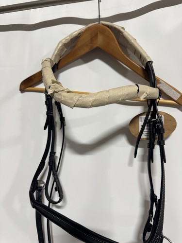 Black Kavalkade Ivy bridle With Reigns, Horse Size Brand New Never Used. - Picture 3 of 7