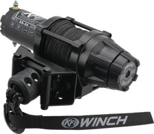 Kfi Products As-35 Assault Winch - 3500 Lb - Synthetic Cable As-35