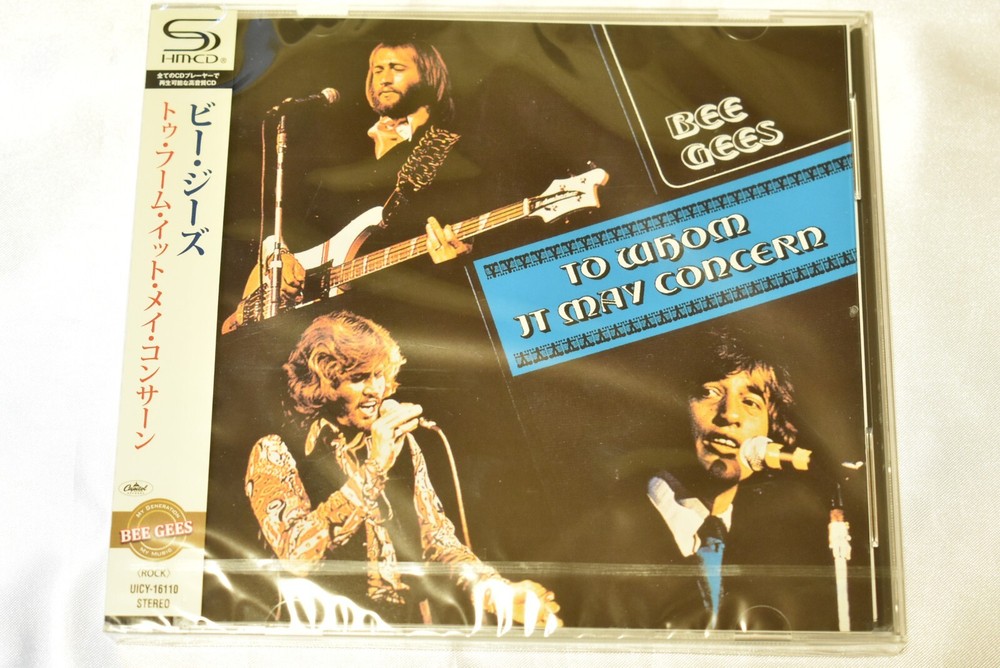 BEE GEES-To Whom It May Concern-JAPAN CD Reissue OBI