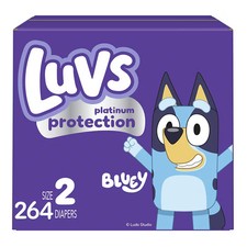 Luvs Platinum Protection Baby Diapers, Size 2, 264 ct