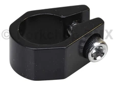 Tuf Neck style BMX bicycle seat post clamp - 25.4mm (1") - BLACK