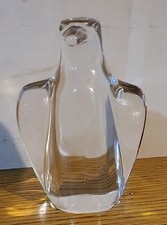 Crystal Eagle Figurine 10.5cm Tall.Near Mint Condition.Lead Crystal Glass No Box