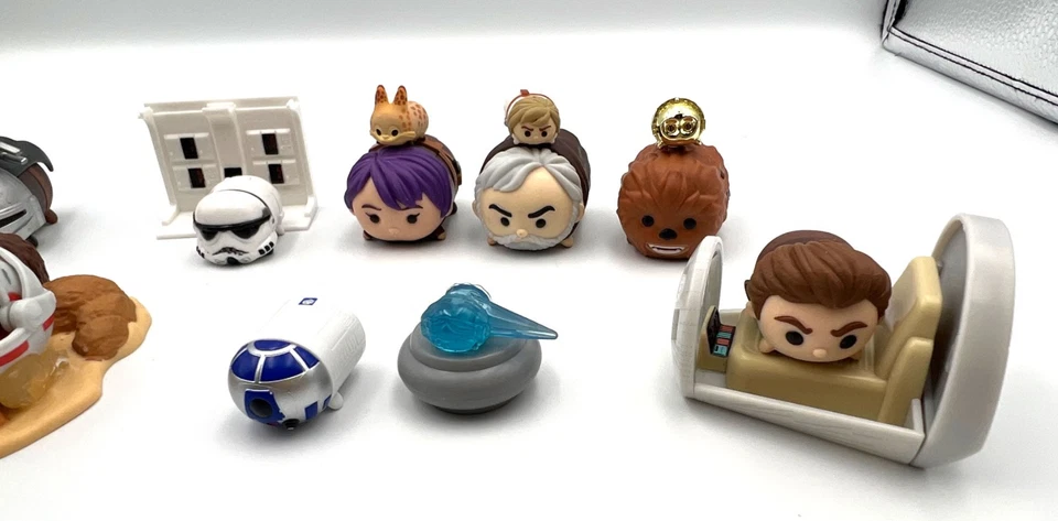 Полный виниловый набор из 10 предметов Jakks Star Wars Tsum Tsum серия 1 - Изображение 3 из 3