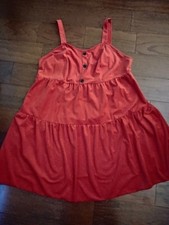 Shein 2XL Red Sleeveless Dress